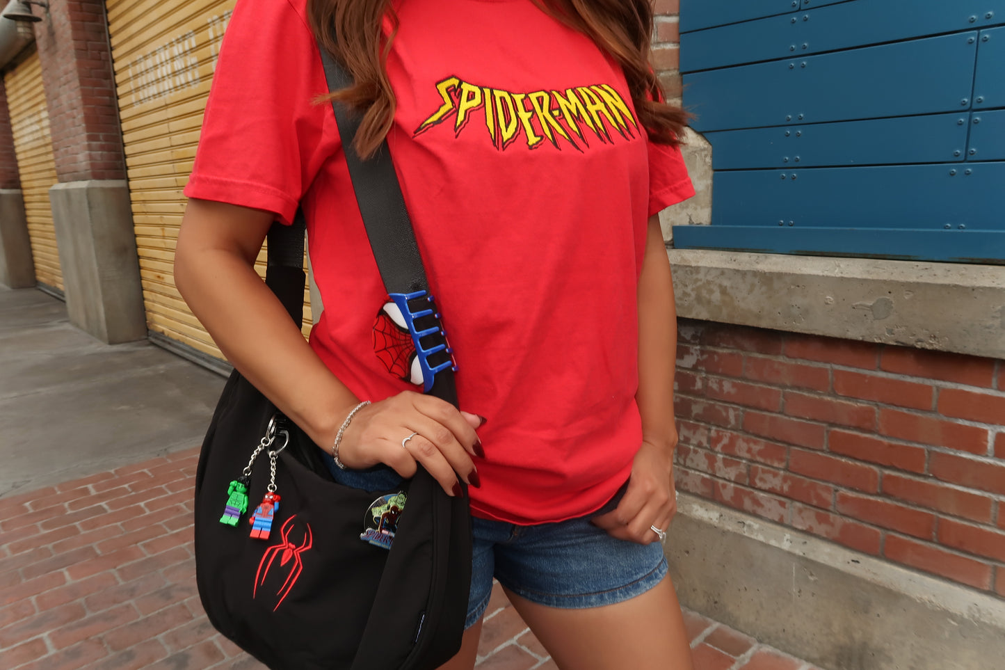 Spider Logo Bag (CHARMS AND PIN NOT INCLUDED)
