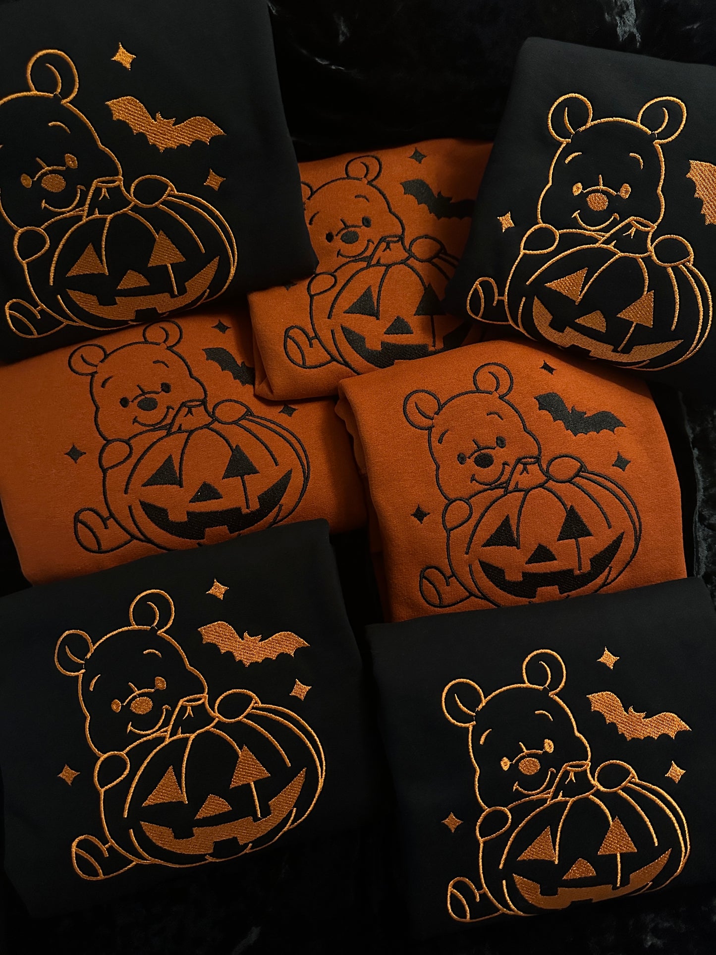 Baby Pumpkin Bear Crewneck