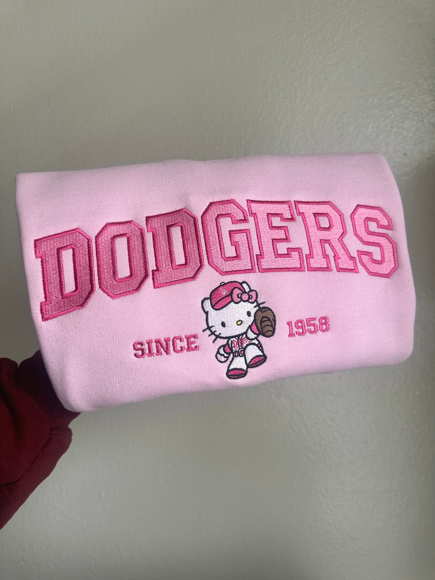Outfielder Kitty Crewneck