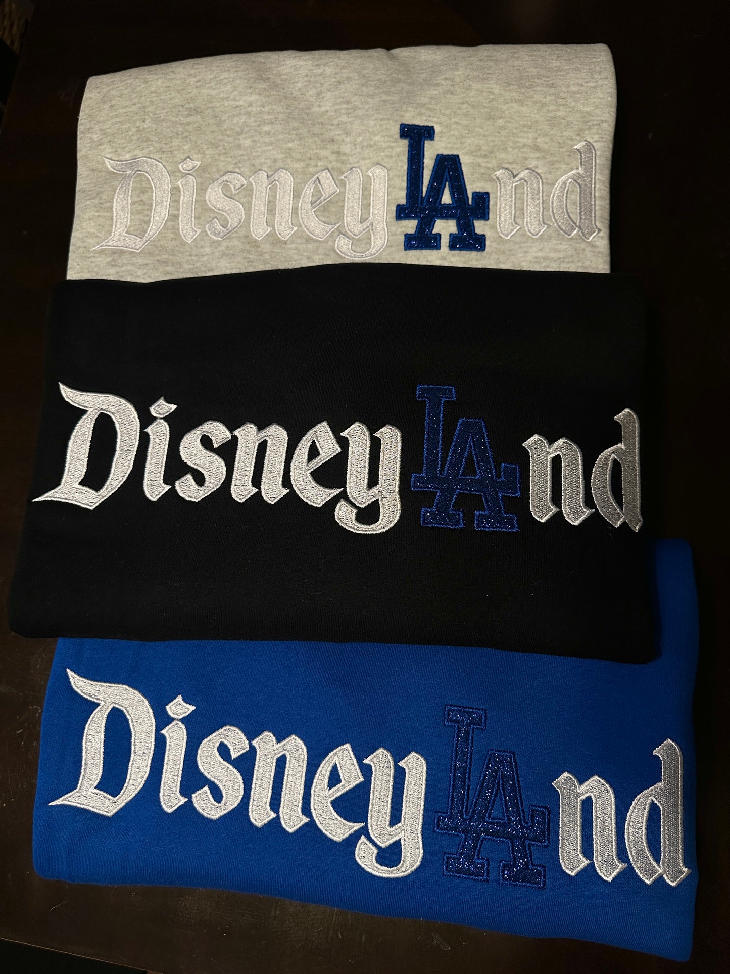 Applique L.A Theme Park Crewneck