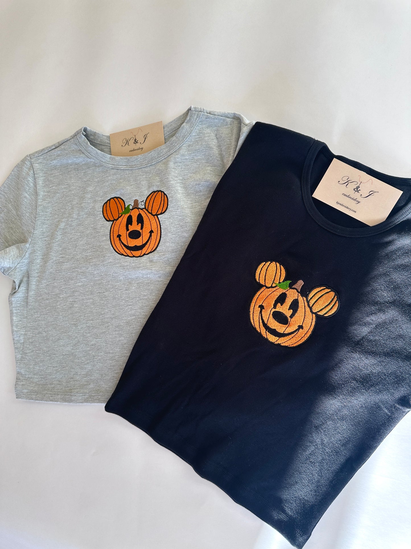 Pumpkin Mouse Cropped Tshirt