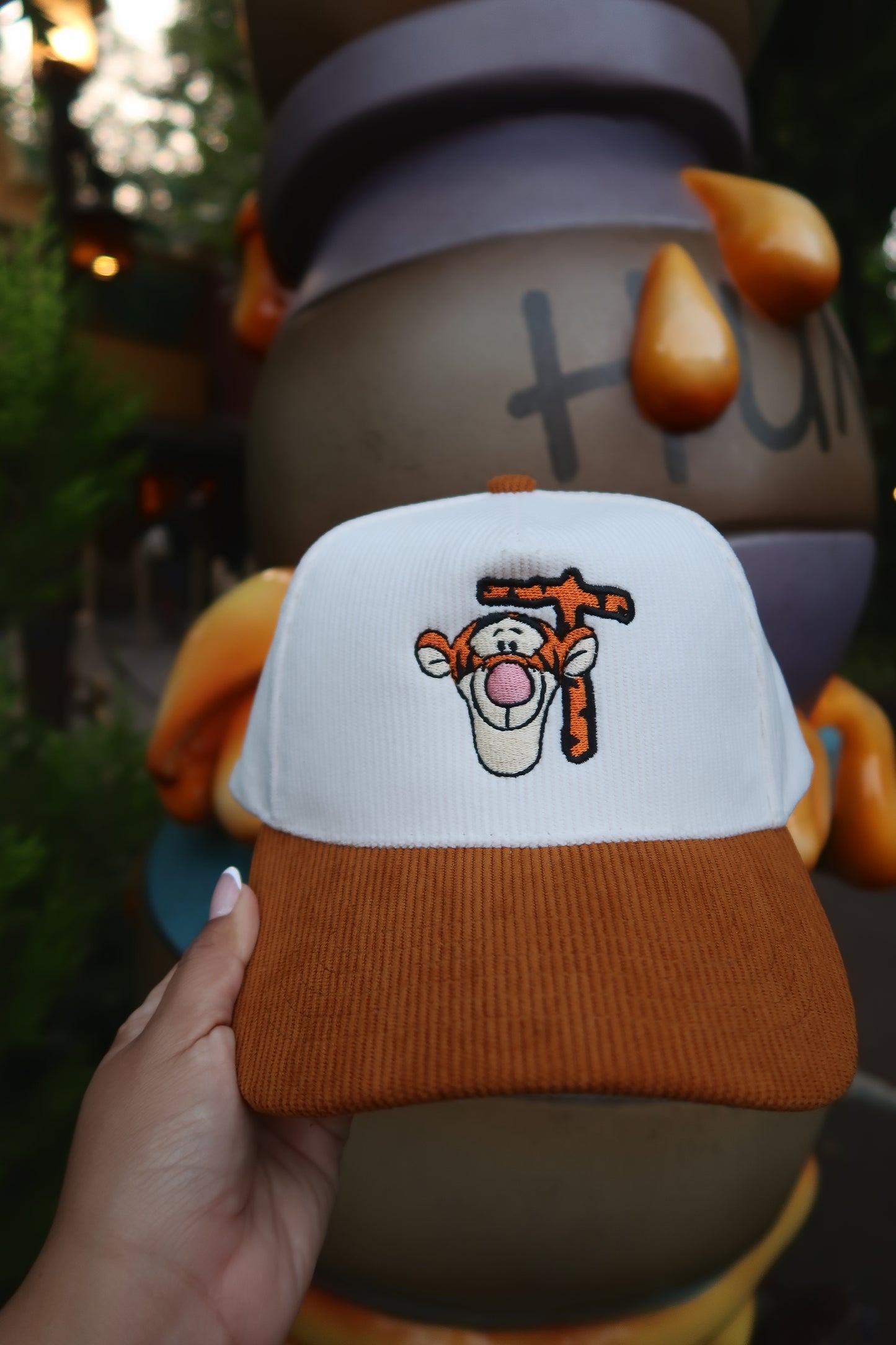 Tiger Corduroy Hat