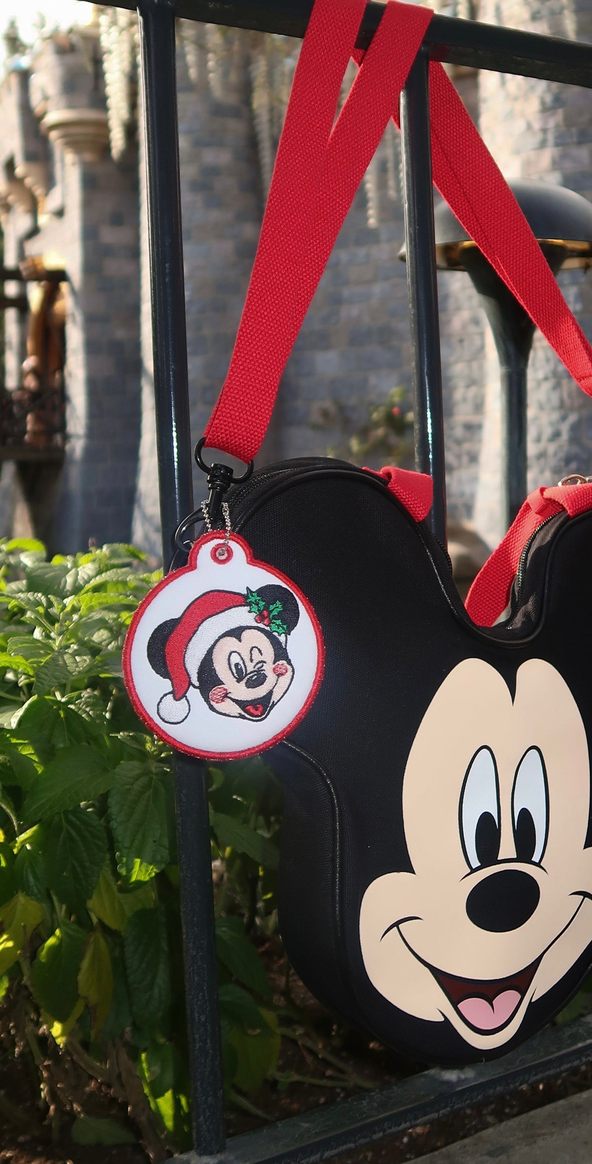 Santa Mouse Charm
