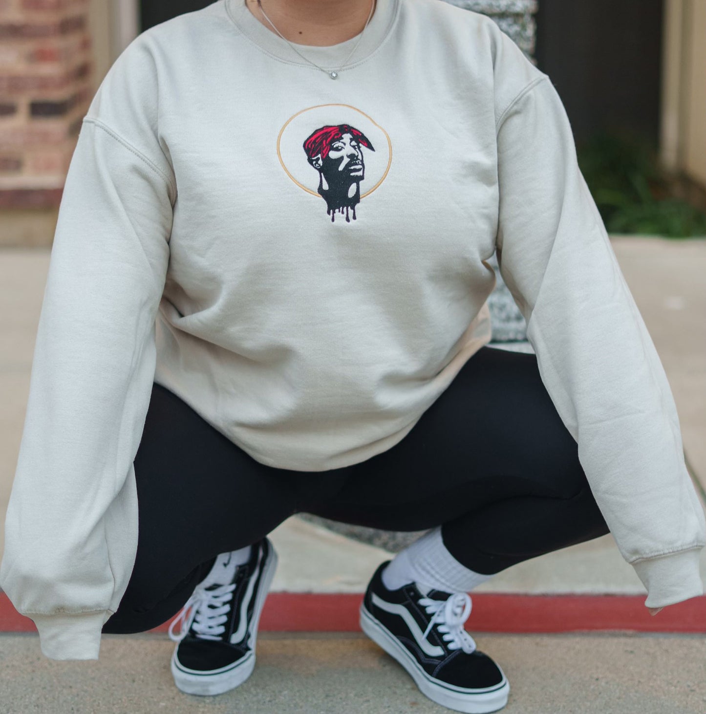 Haloed Hip-Hop Crewneck