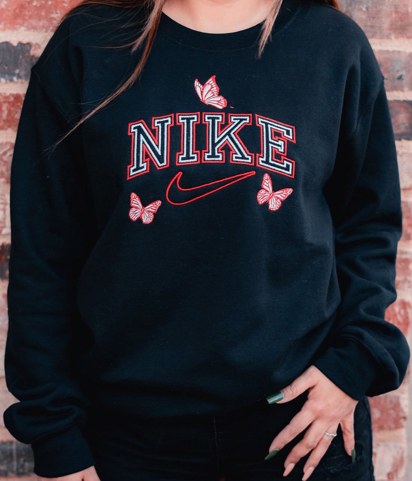 Trendy Butterfly Crewneck