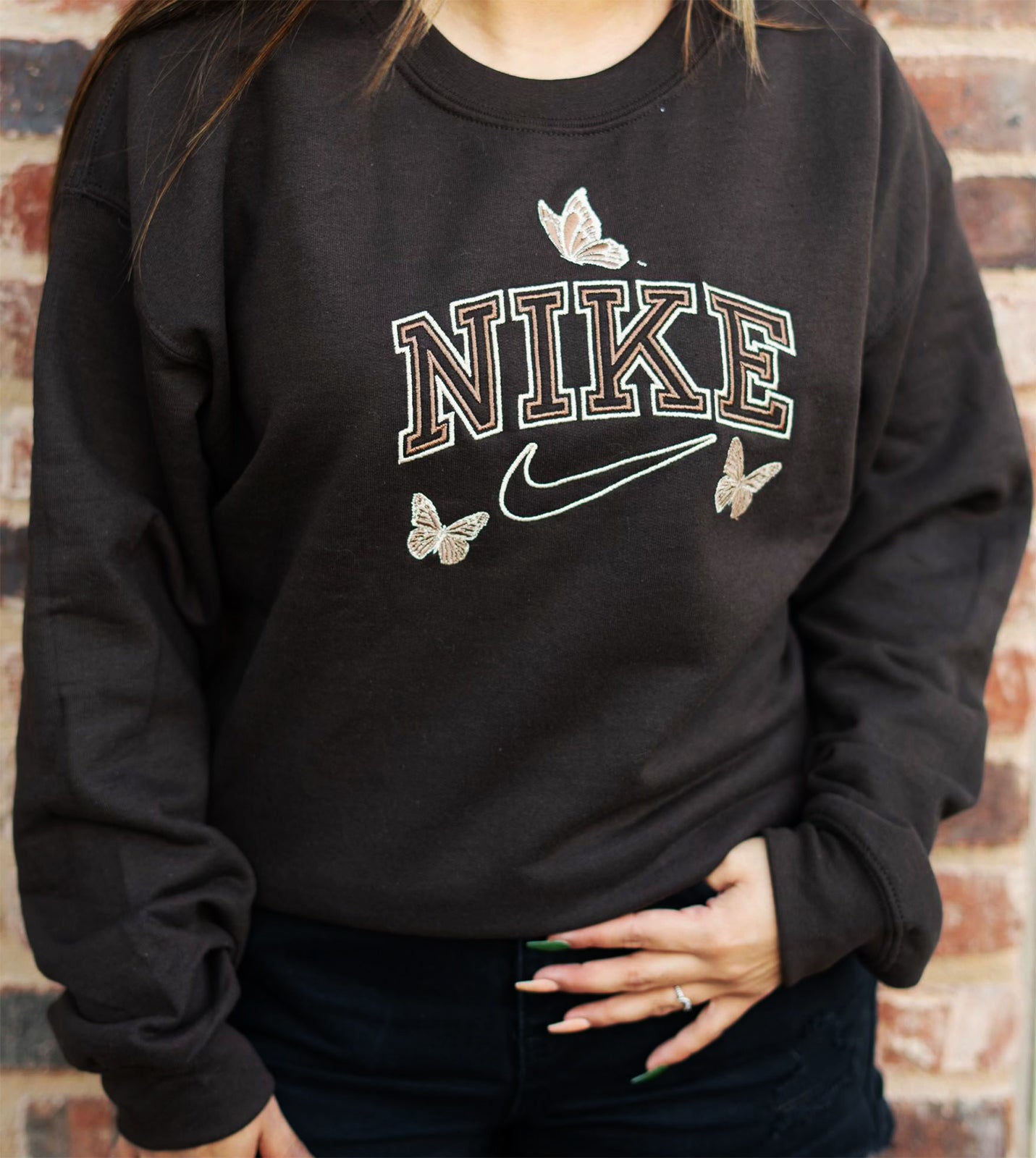 Trendy Butterfly Crewneck