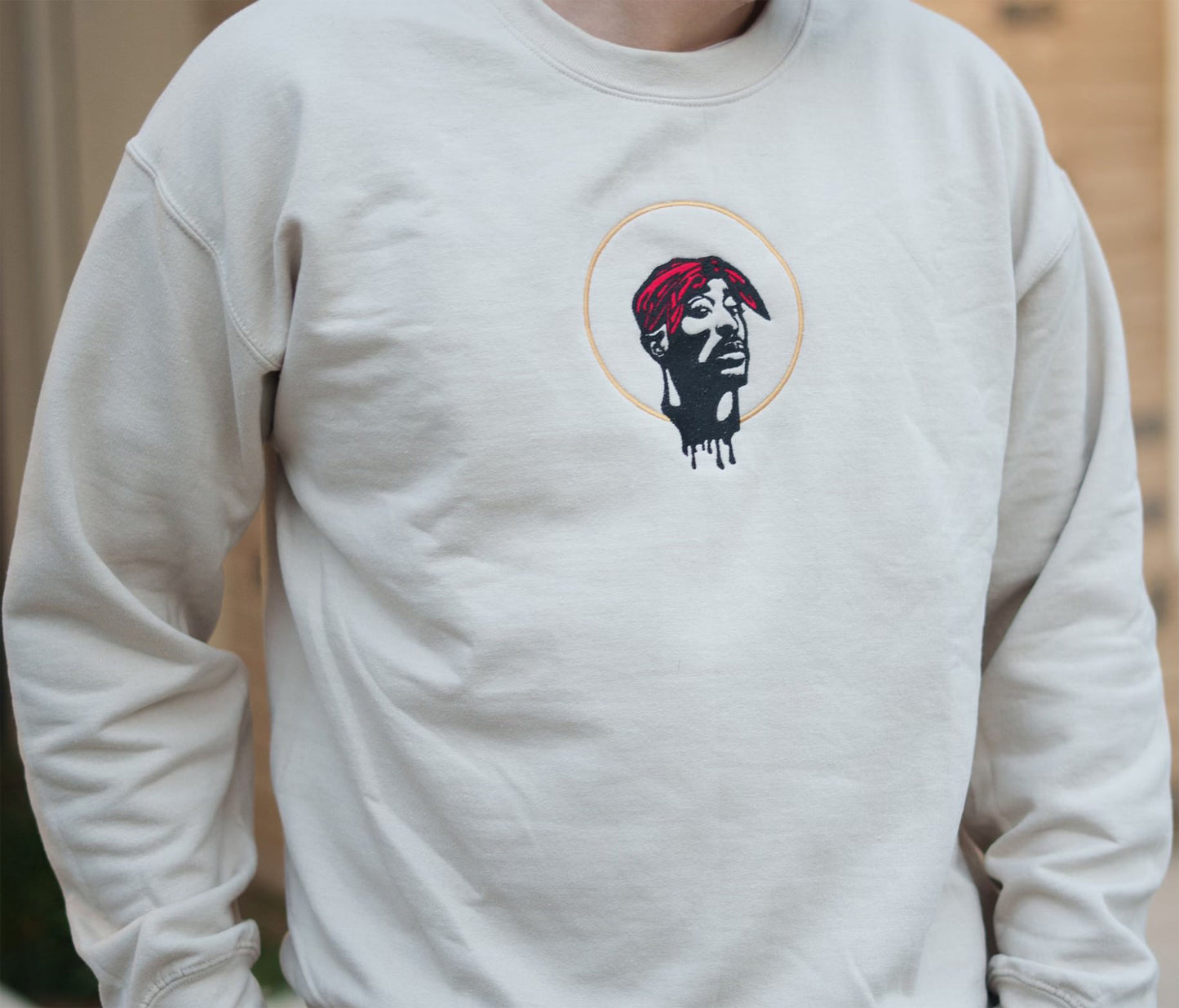 Haloed Hip-Hop Crewneck
