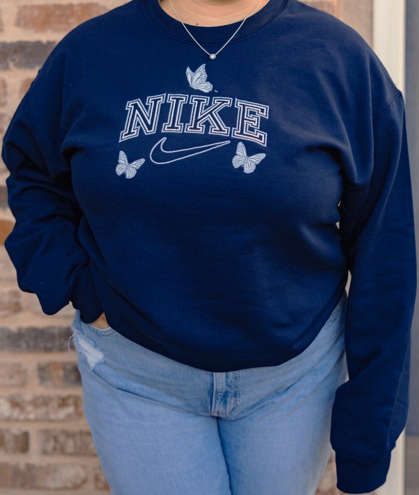 Trendy Butterfly Crewneck