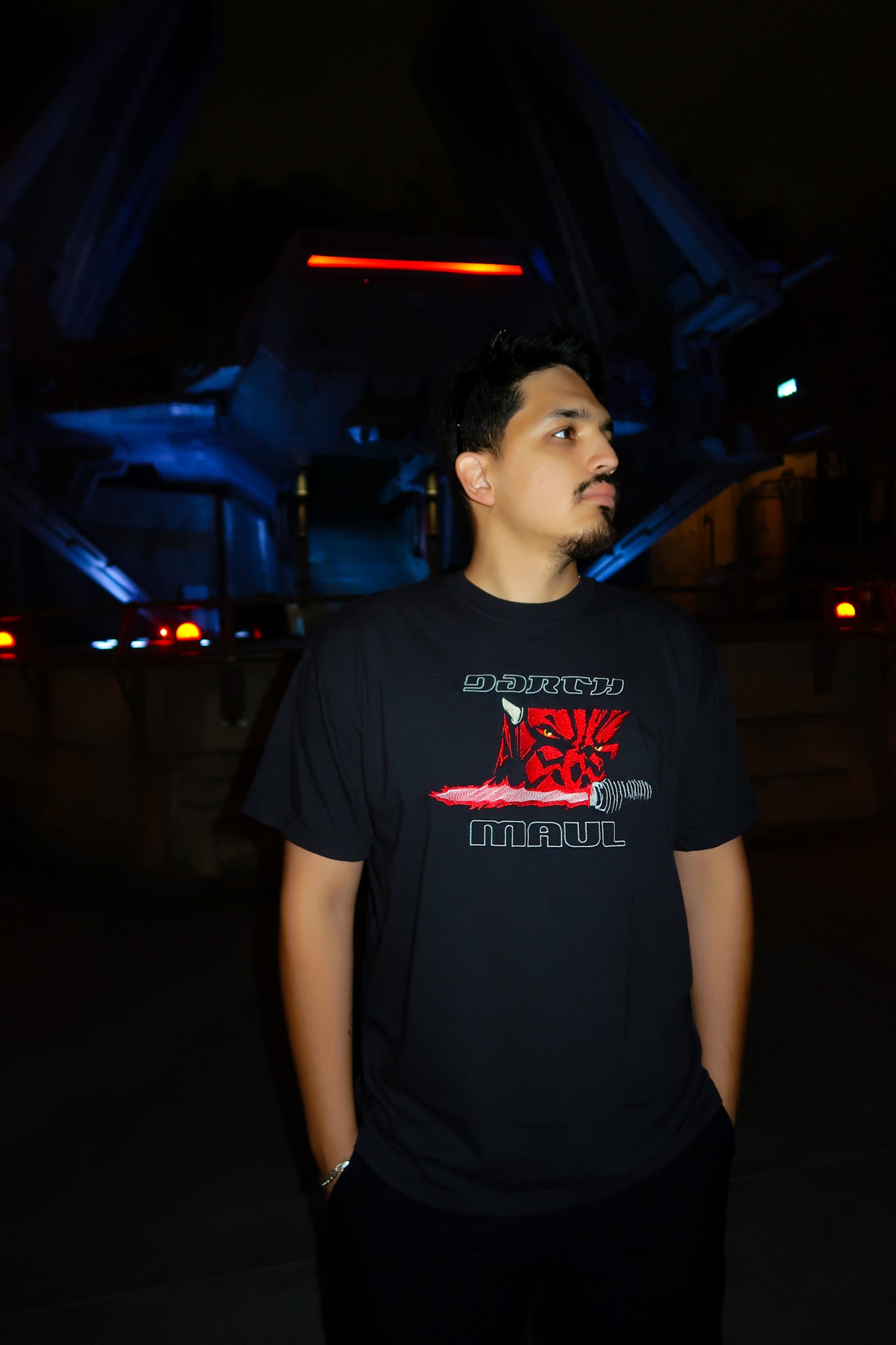 Red Light Sword Villain T-Shirt