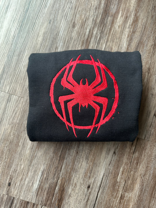 Red Spider Logo Crewneck