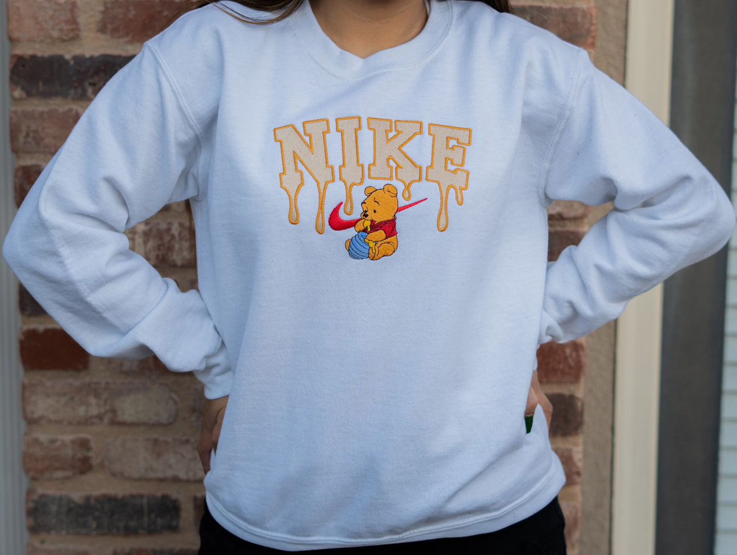 Trendy Honey Bear Crewneck